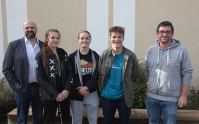 Neue Schü­ler­spre­cher am Comenius