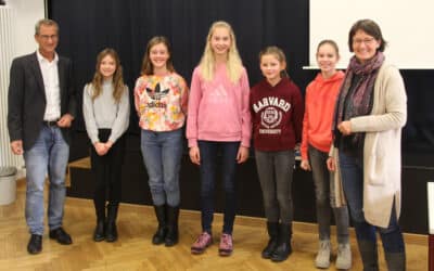 Vor­le­sen am Come­ni­us großgeschrieben