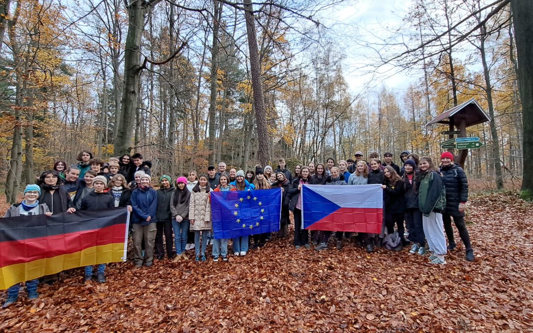 Deutsche und tschechische SchülerInnen gemeinsam unterwegs in Sachsen