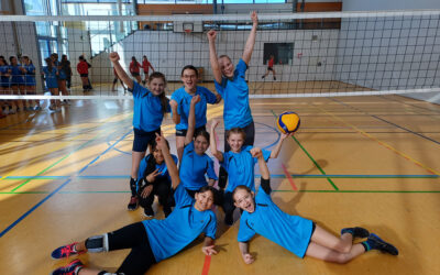 Comenius-Volleyballerinnen auf Platz 3
