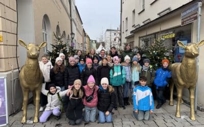 Zu Besuch auf der Kinderweihnacht