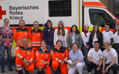 Comenianer gestalten Projekttag mit dem BRK Deggendorf
