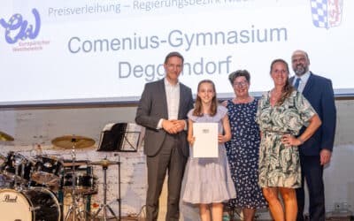 Junges Engagement für Europa: Comenianerin gewinnt Preis