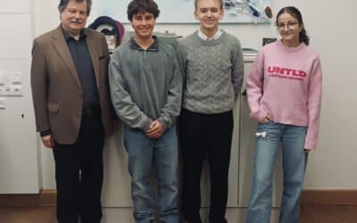 Die neuen Schülersprecher am Comenius