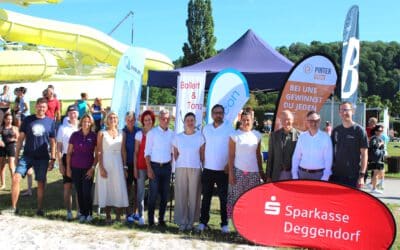 Comenius-Gymnasium bei der 10. Deggendorfer Schulmeisterschaft im Triathlon